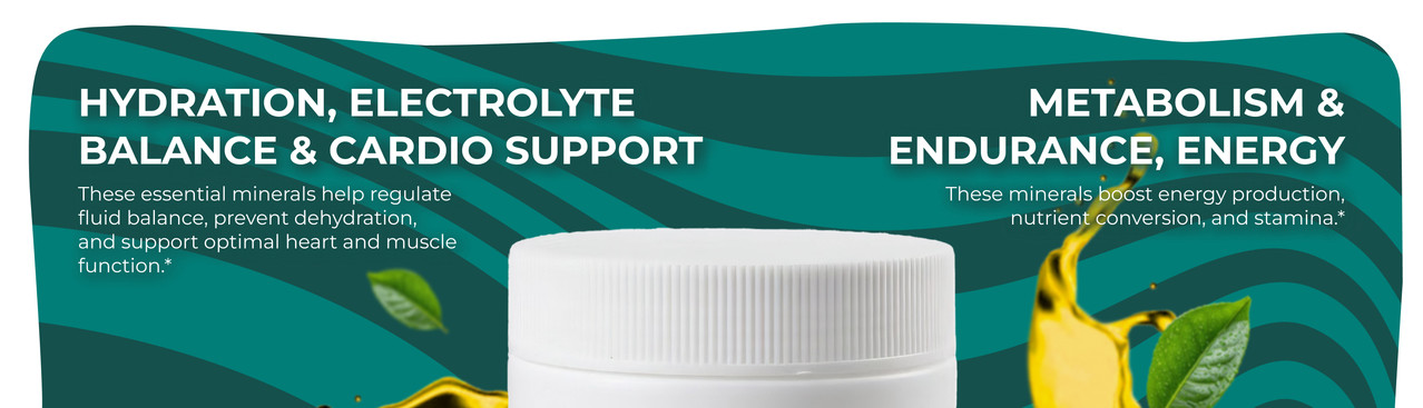 Electrolyte Powder with 12 Minerals and 6 Vitamins Raspberry & Lemon Flavor - 1