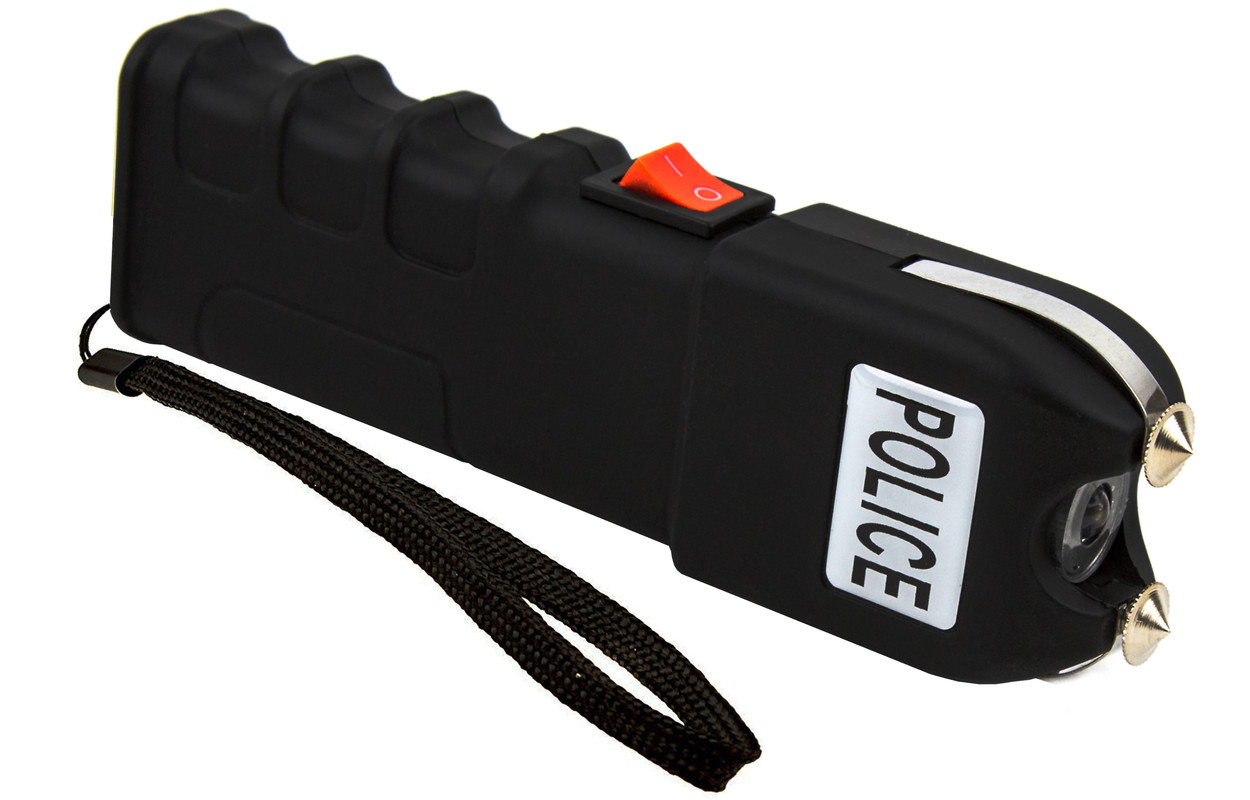 POLICE Stun Gun 928 180 BV Heavy Duty Rechargeable LED Flashlight 615317635007 eBay
