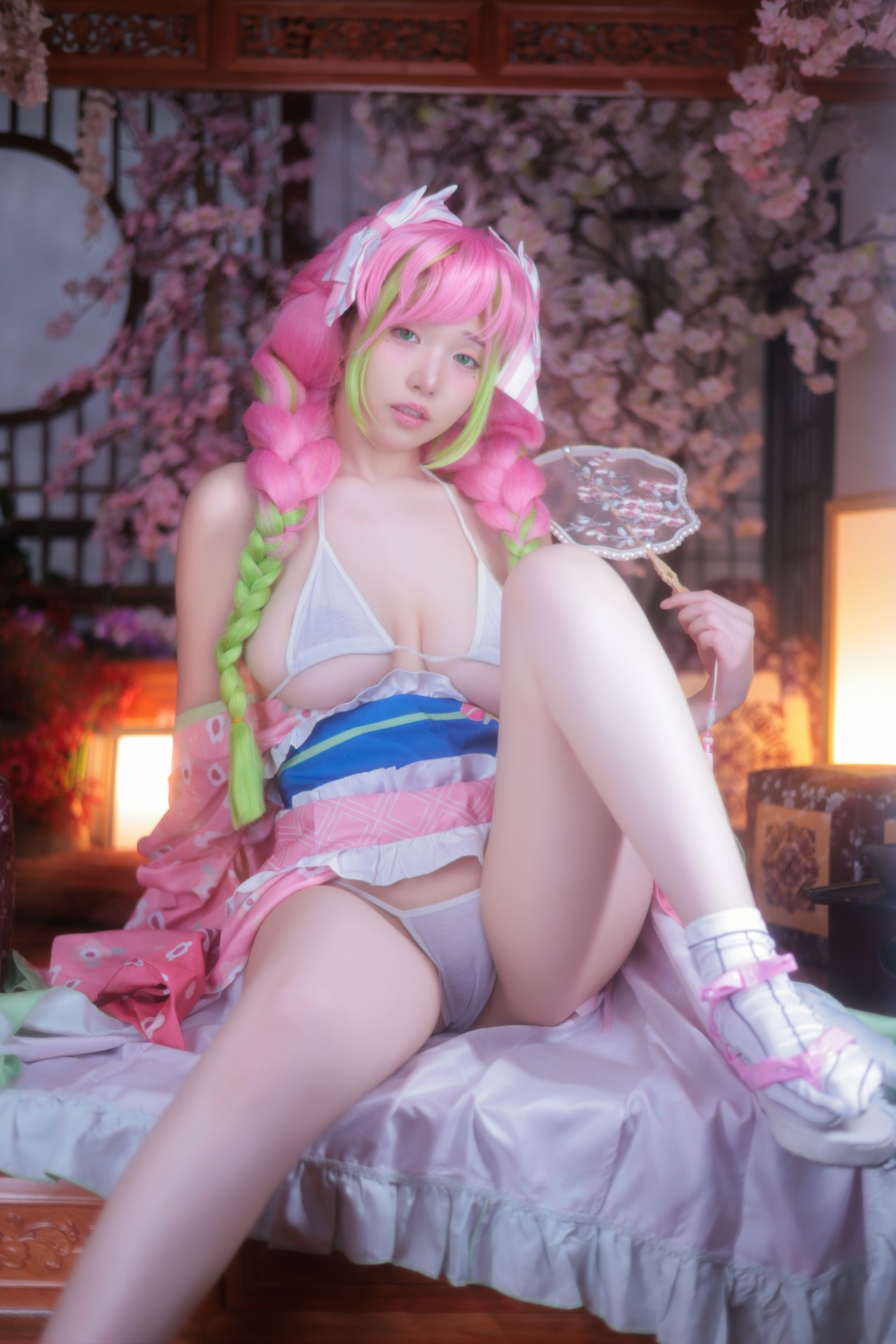 Yeon Woo (연우)，桃色心动！唯美日系场景里的梦幻COS美人插图6