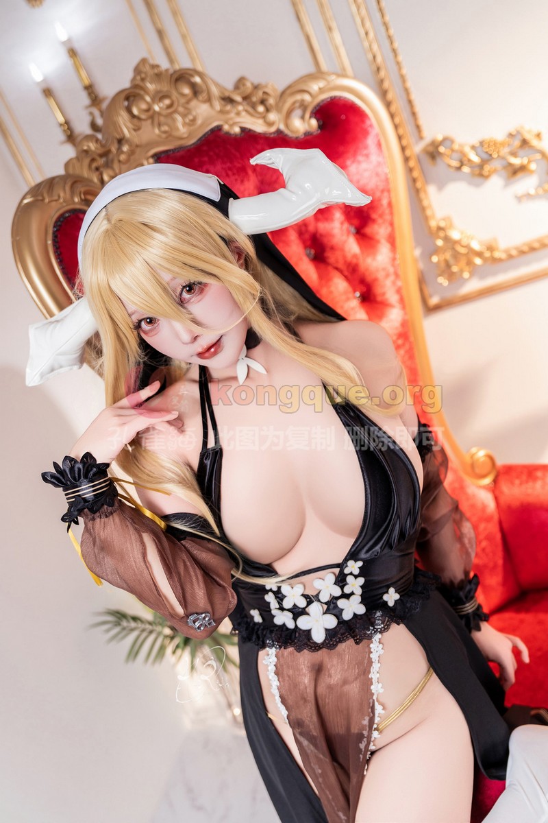 切切Celia 冤仇 Avenger Cosplay Azur Lane 写真 38P插图8