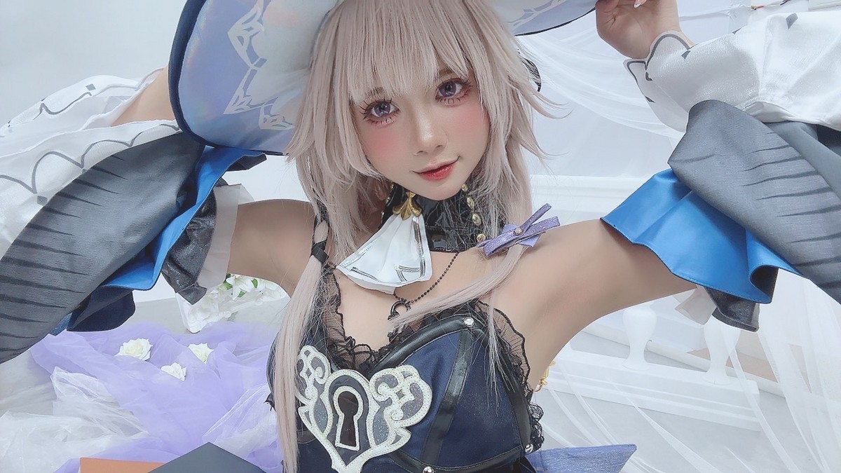 PoppaChan Herta Cosplay (Honkai Star Rail) – 114 Photos 10 Videos 1.02GB插图4