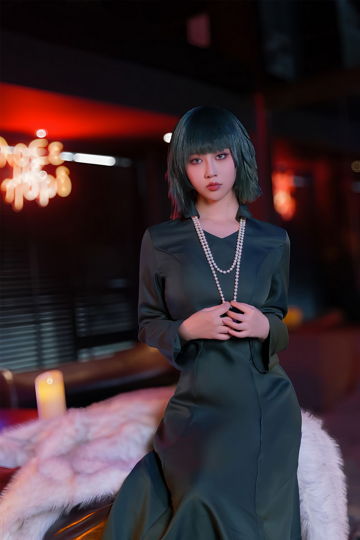 年年nnian 地狱吹雪Cosplay 一拳超人角色图集插图6