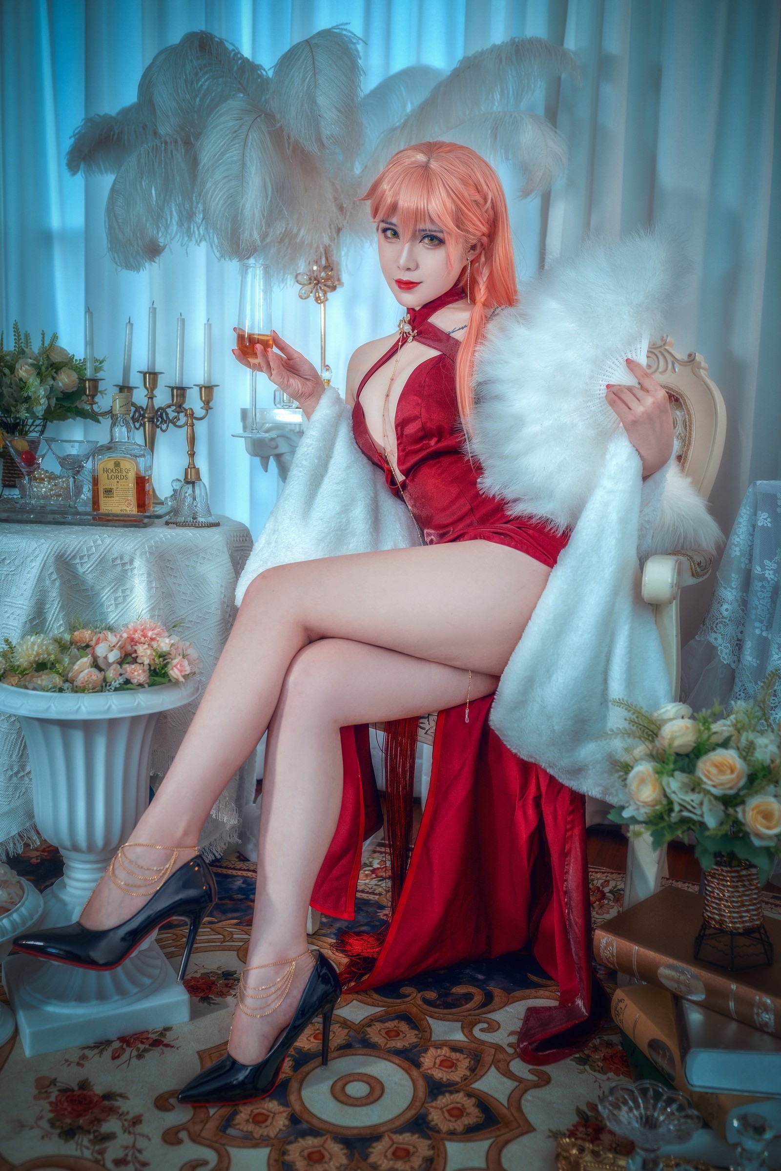 羊大真人 – Ots14 礼服 Cosplay 高清写真集（16P-203.9MB）优雅制服风插图5