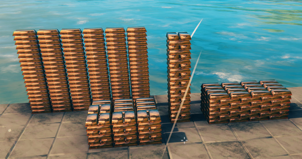 Custom ingot stack dimensions