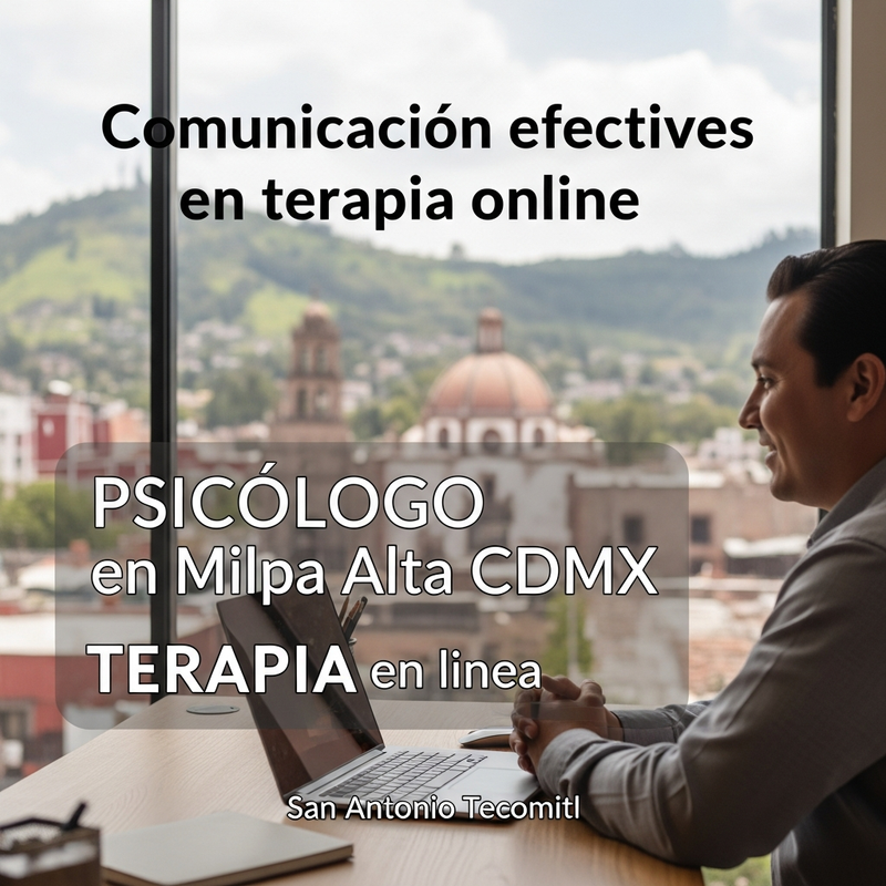 Comunicación efectiva en terapia online