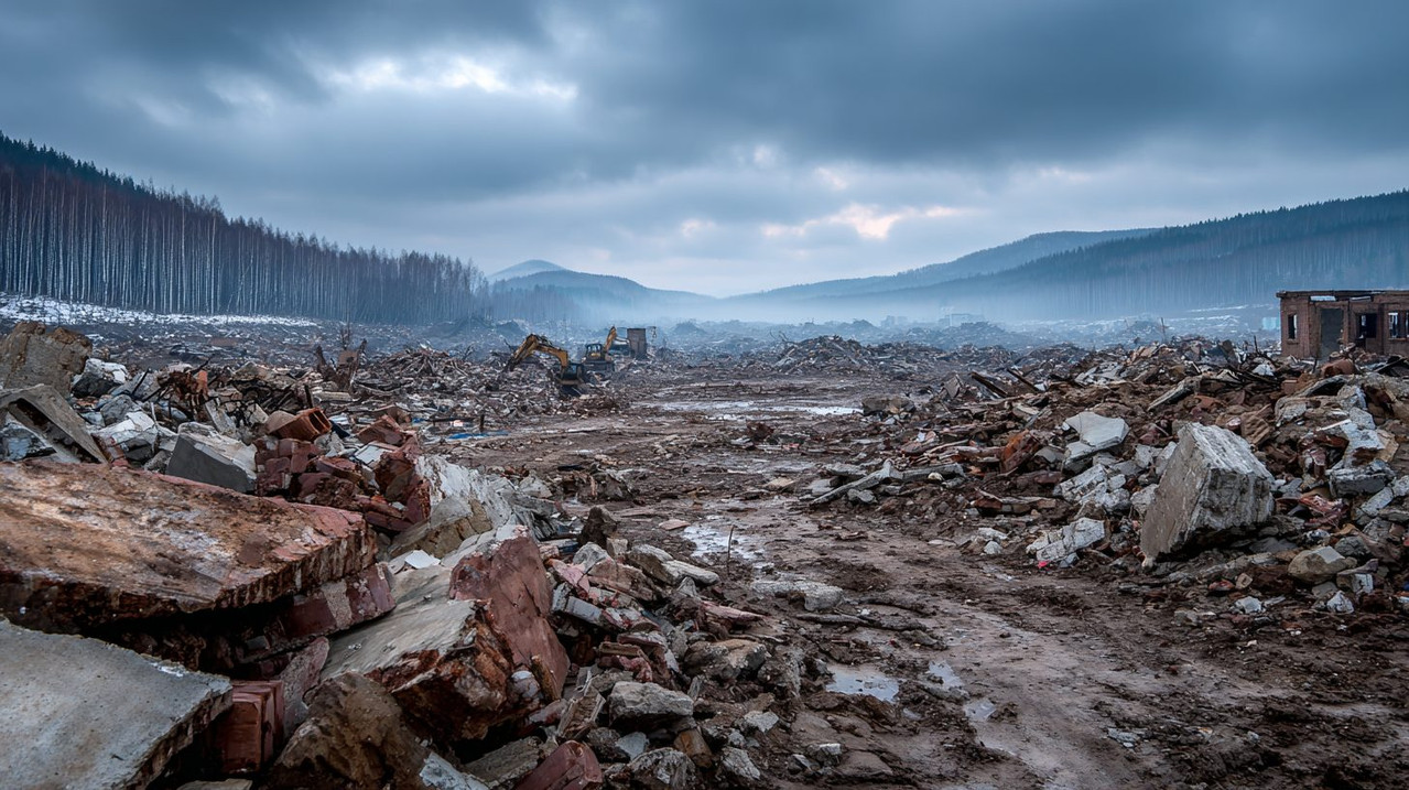 Полигон для размещения строительного мусора в России