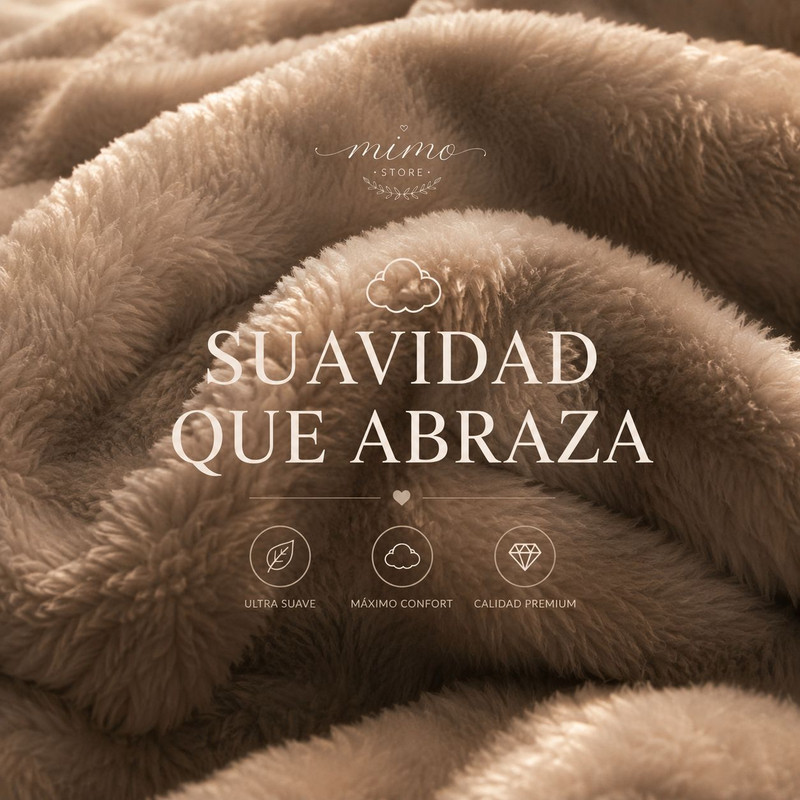 Frazada plush premium ambiente