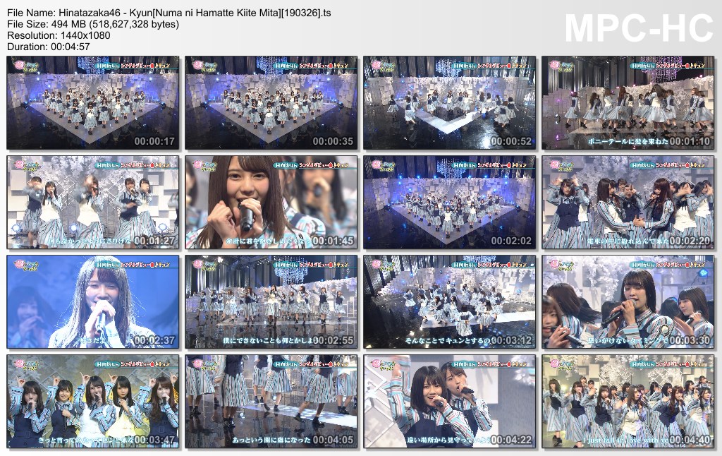 Hinatazaka46 - Kyun[Numa ni Hamatte Kiite Mita][190326].ts_thumb