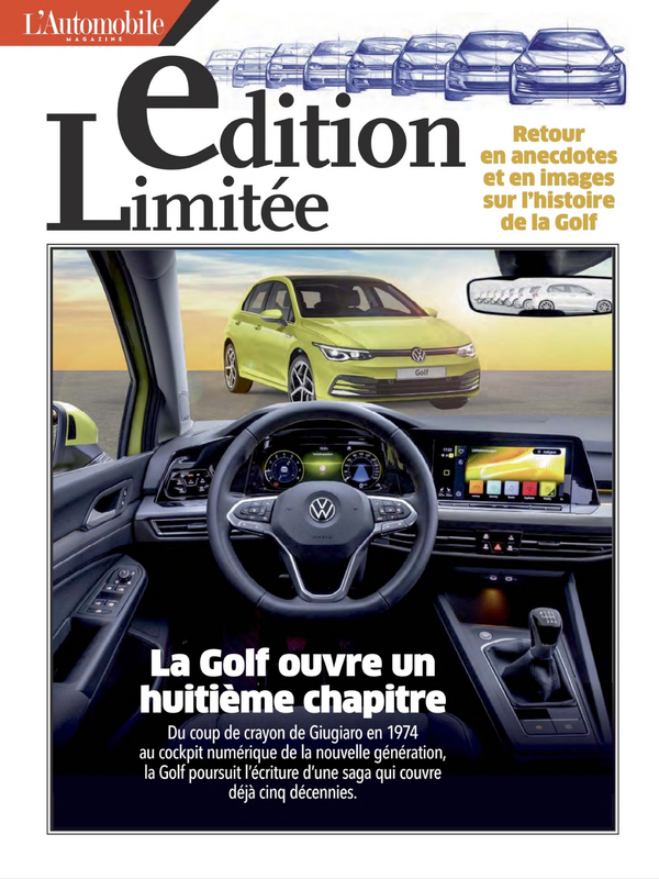 Edition Limitée-l'Automobile Magazine-La Saga GOLF
