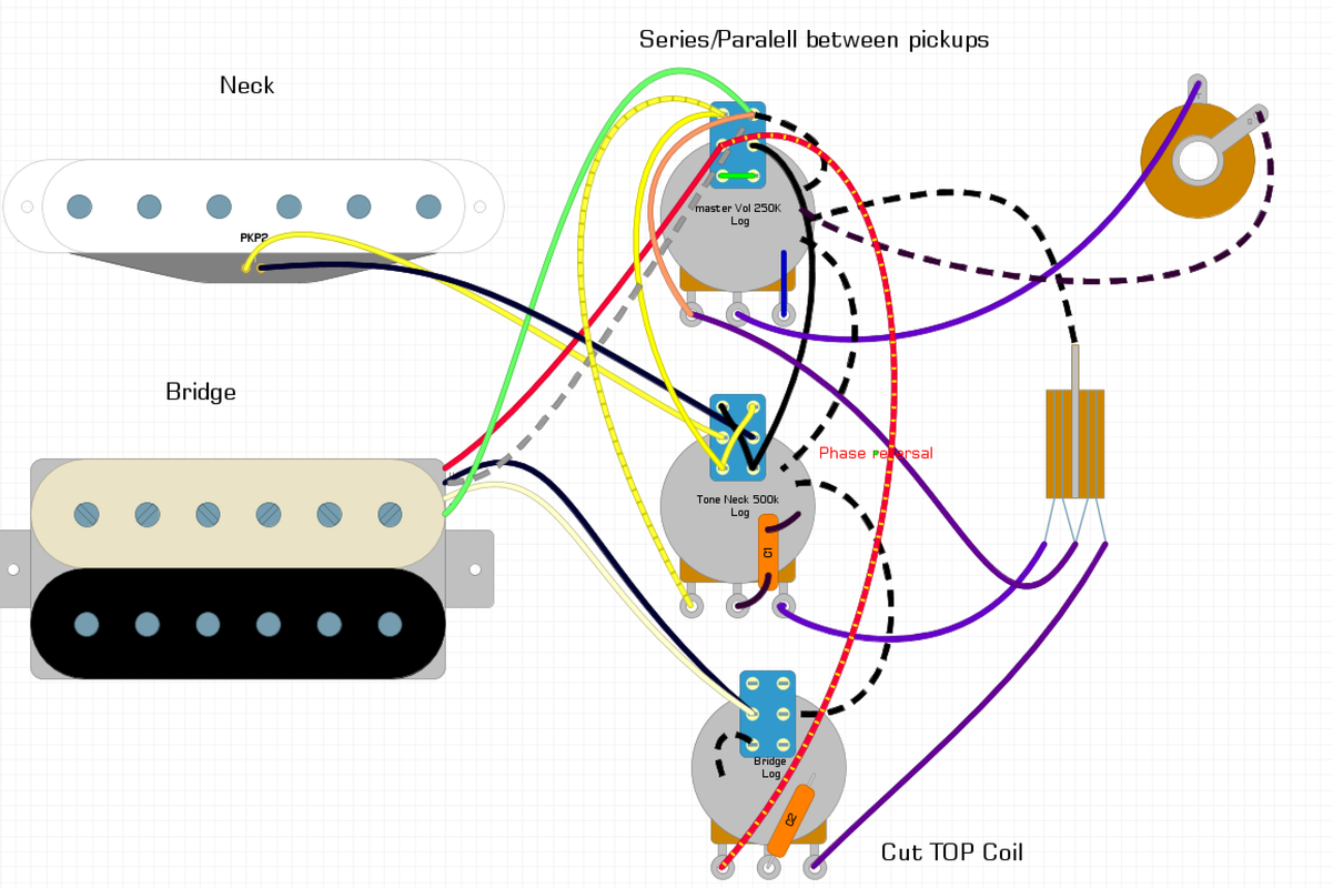 S H Duo Sonic Wiring Re Grounding Diagram Provided Guitarnutz 2