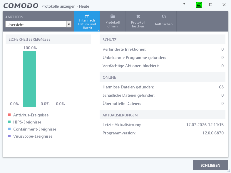 COMODO-Antivirus-12-0-0-6870-Ubersicht.p