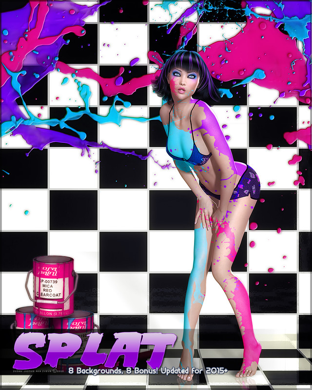 Splat backgrounds Splat backgrounds