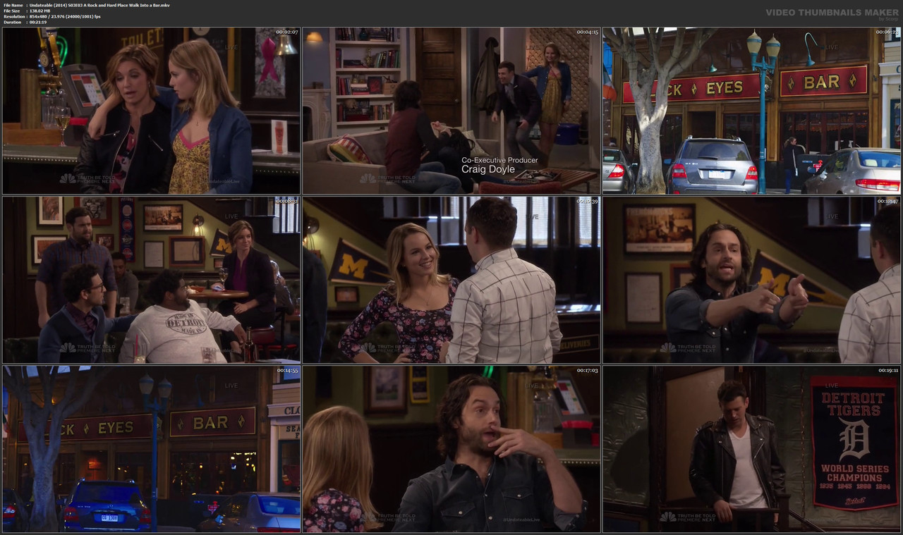 Undateable (2014) S03E03 A Rock and Hard Place Walk Into a Bar.mkv