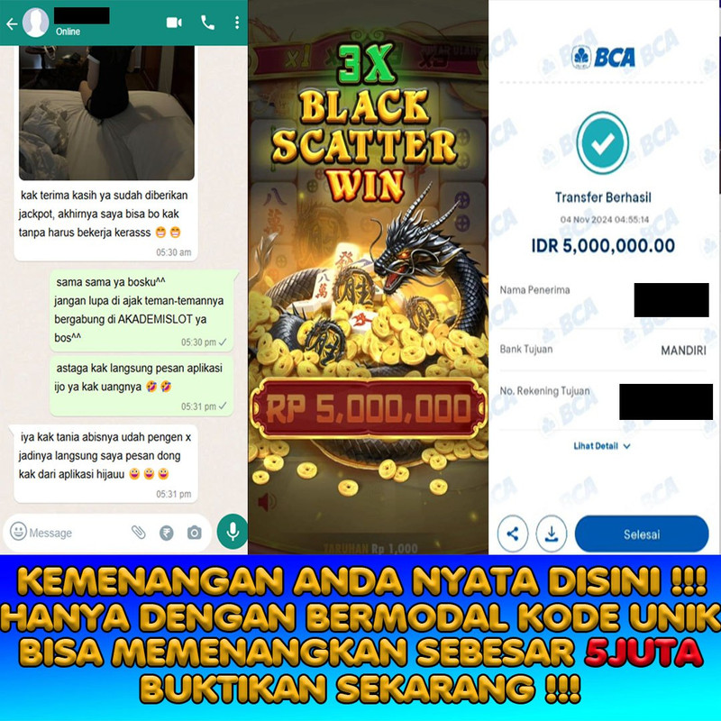 AKADEMISLOT JACKPOT SLOT MAHJONG WAYS 3 HINGGA 10 JUTA, 09 OKTOBER 2024