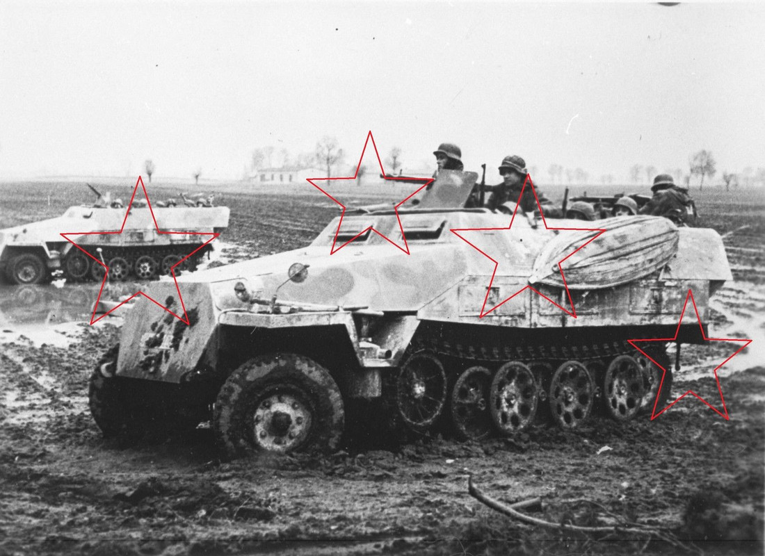 GRENADIERE WAFFEN-SS SCHÜTZENPANZER Sd.Kfz. 251 