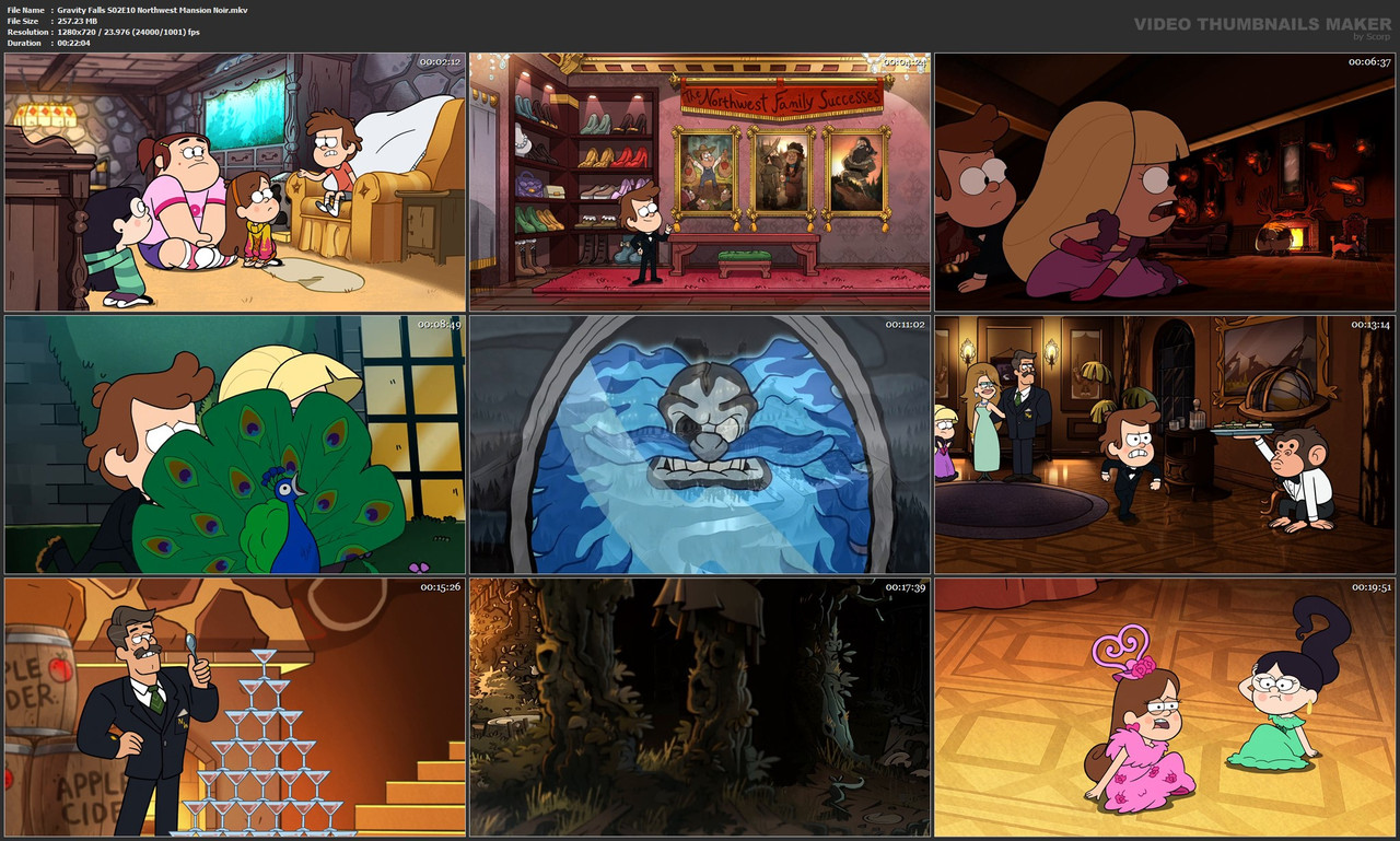 Gravity Falls S02E10 Northwest Mansion Noir.mkv