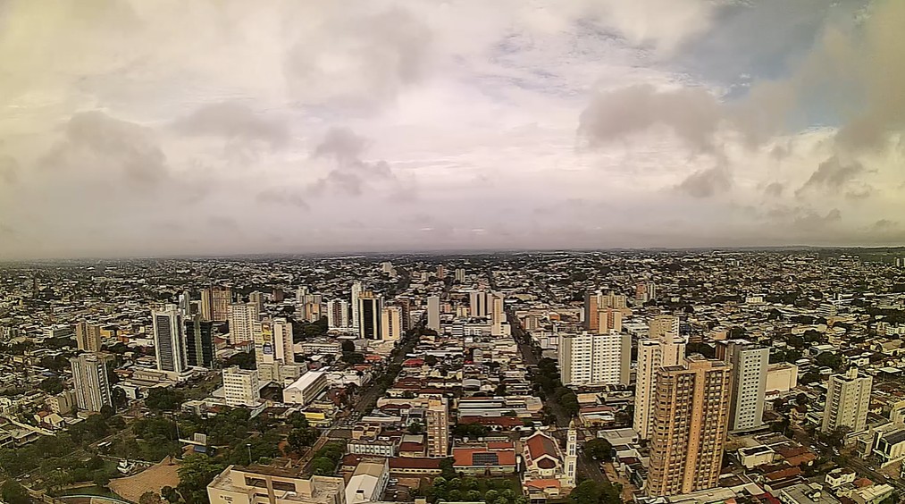 Campo Grande nesta manhã de quinta-feira