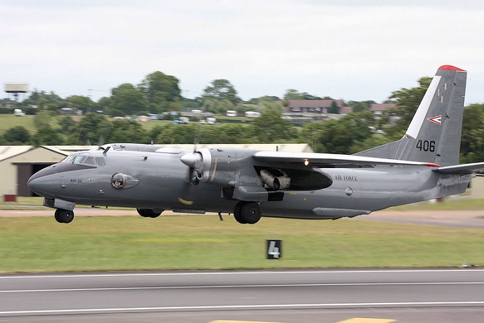 Ilustrasi pesawat Antonov An-26