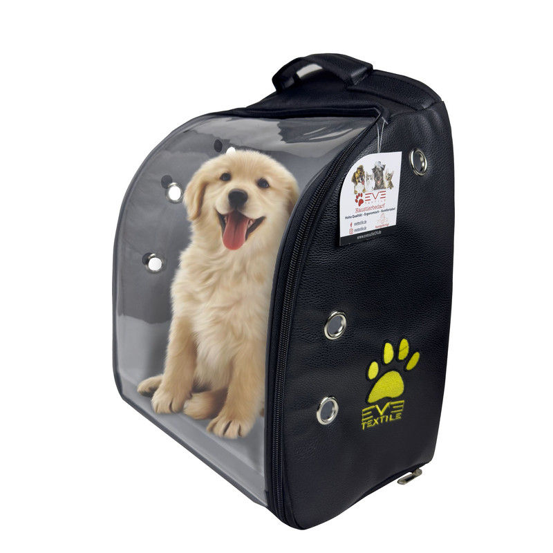 EVE Textile® Haustierrucksack Tragetasche Hunderucksack Katzenrucksack Groß - Bild 23 von 23