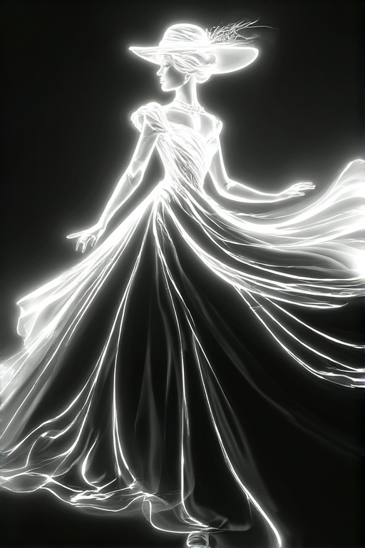 elegant-woman-in-glowing-white-1