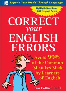 Download Correct Your English Errors 1 PDF or Ebook ePub For Free with | Phenomny Books