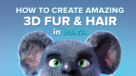 How to create Amazing 3D Hair & Fur in Maya