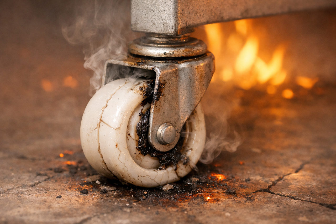 casters for bakery ovens visualization