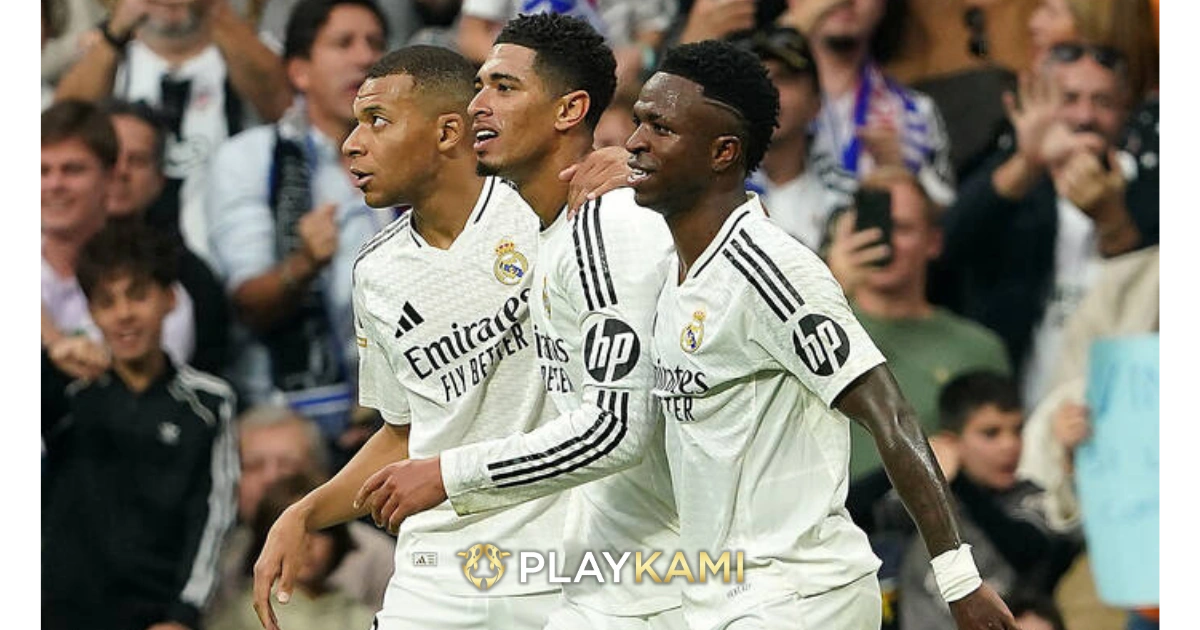 Kylian Mbappé, Jude Bellingham & Vinicius Junior