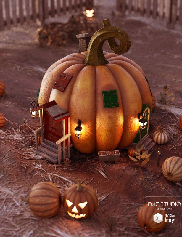 Iddy Biddy Pumpkin House