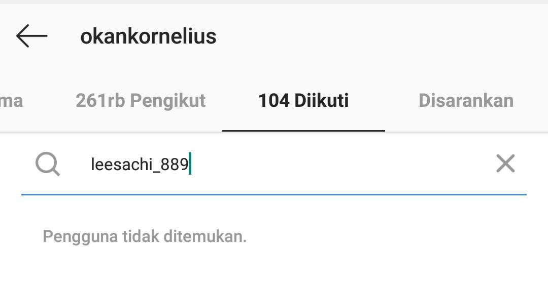 Tangkap layar Instagram Okan