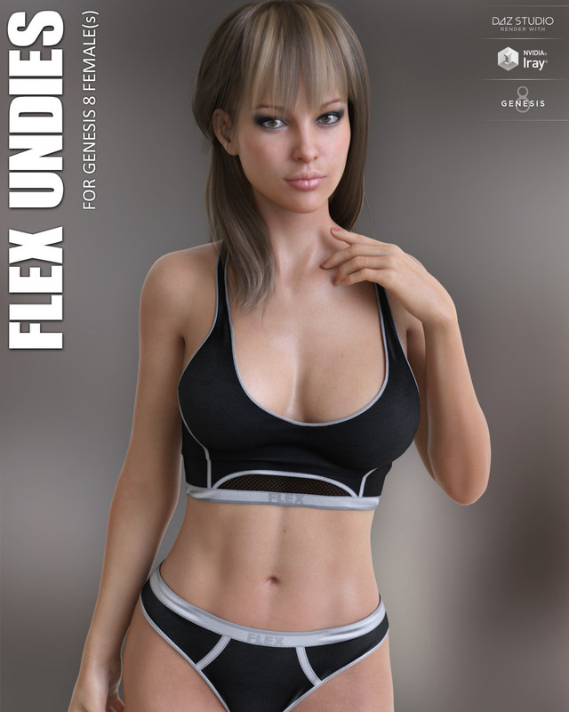 Flex Undies for Genesis 8 Females