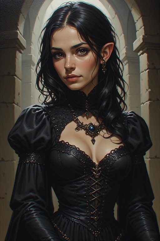breathtaking-oil-painting-Goth-(6)