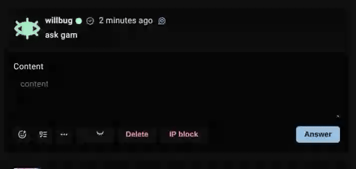 a