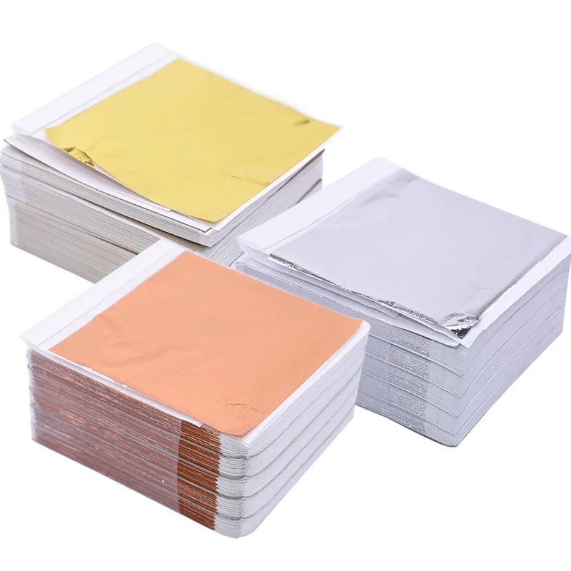 Edible Gold Leaf Sheets Front View