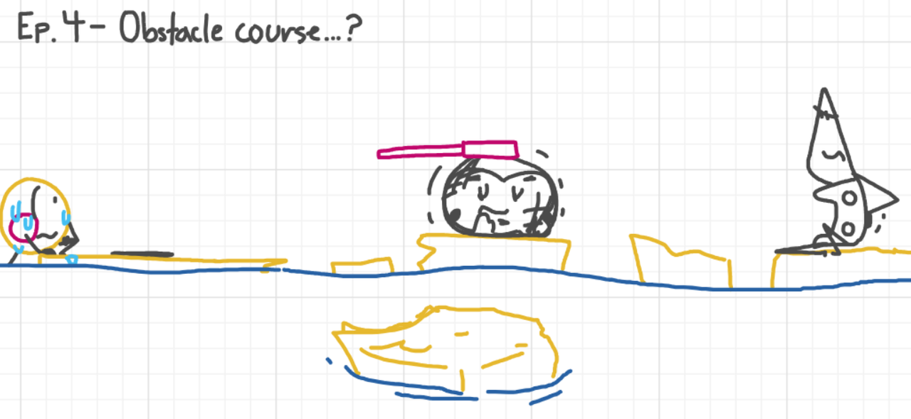 A panel from The Prime Number Few, episode eight of the Board Boards object show by Furretwalk/WalkingFurret.