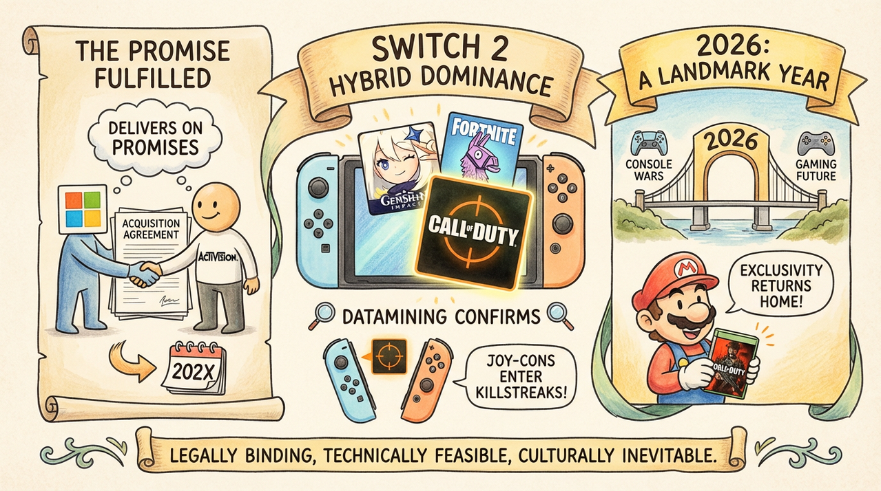 Call of Duty Nintendo Switch 2 Leak - Game Files Confirm CoD is Coming 1 Fast-paced first-person shooter gameplay with multiplayer HUD