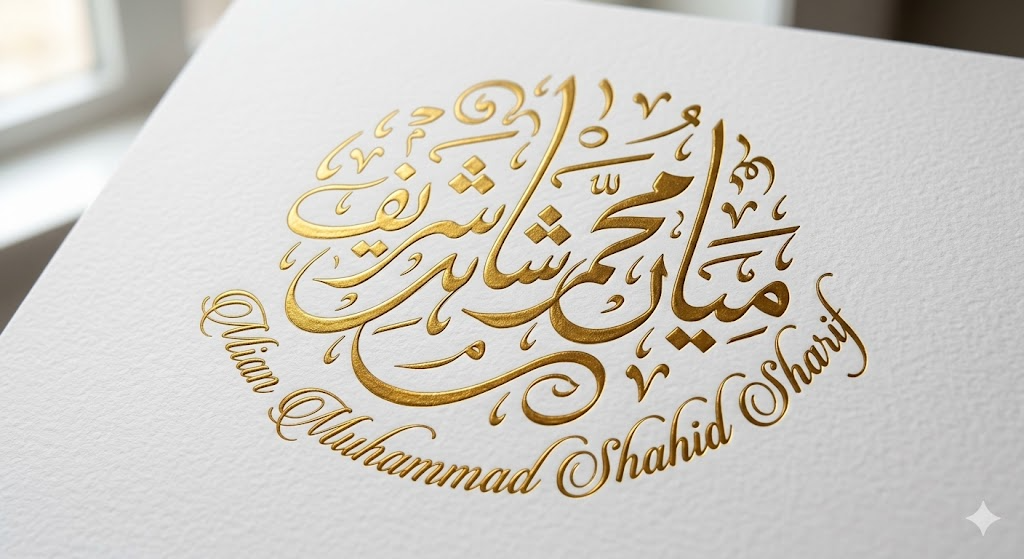 آج کی پرامپٹ #07: نام کے لوگو کا مکمل آپریشن 🔍