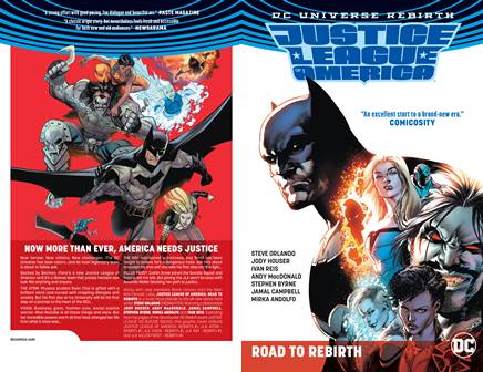 Justice League of America - Road to Rebirth (2017)
