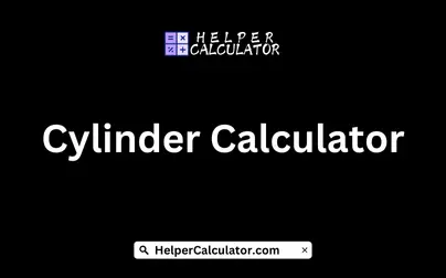 Cylinder Calculator