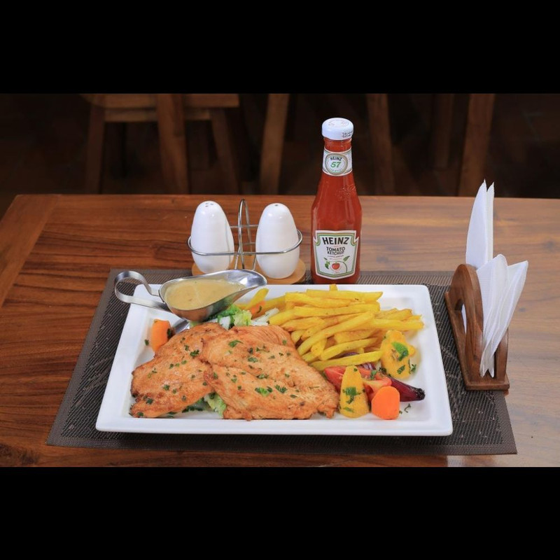 Thai Chicken Breast On A Char Grill