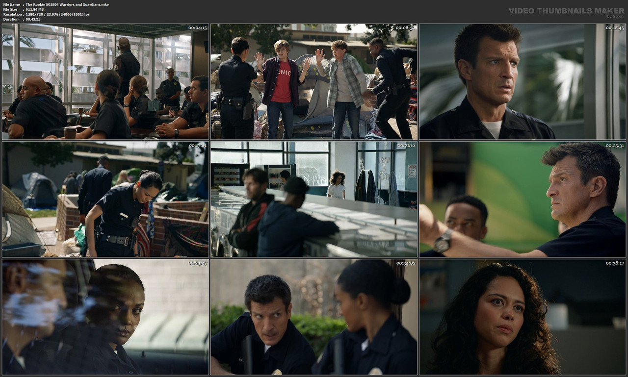 The Rookie S02E04 Warriors and Guardians.mkv