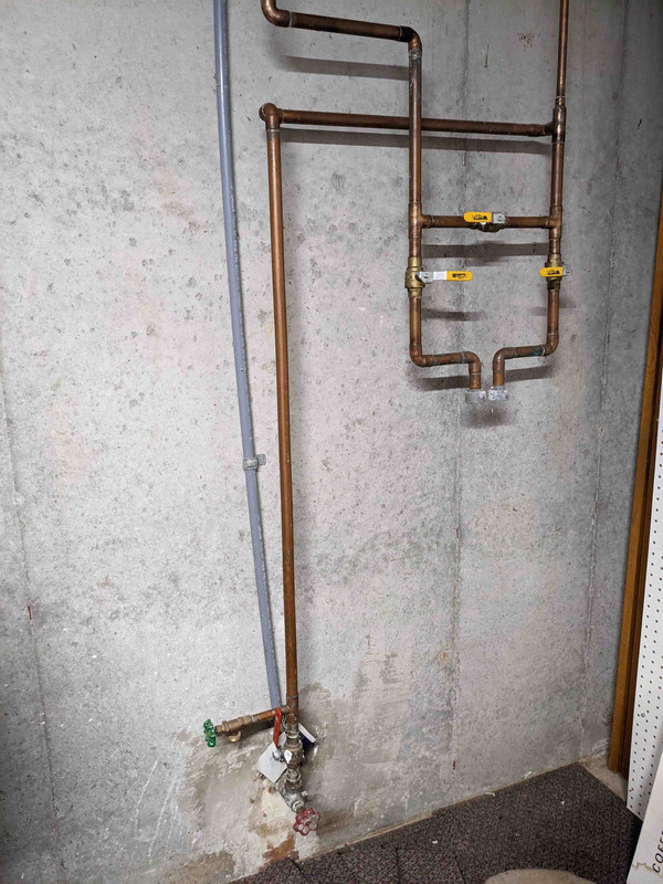 Refrigerator water line coming from basement below -   Community Forums