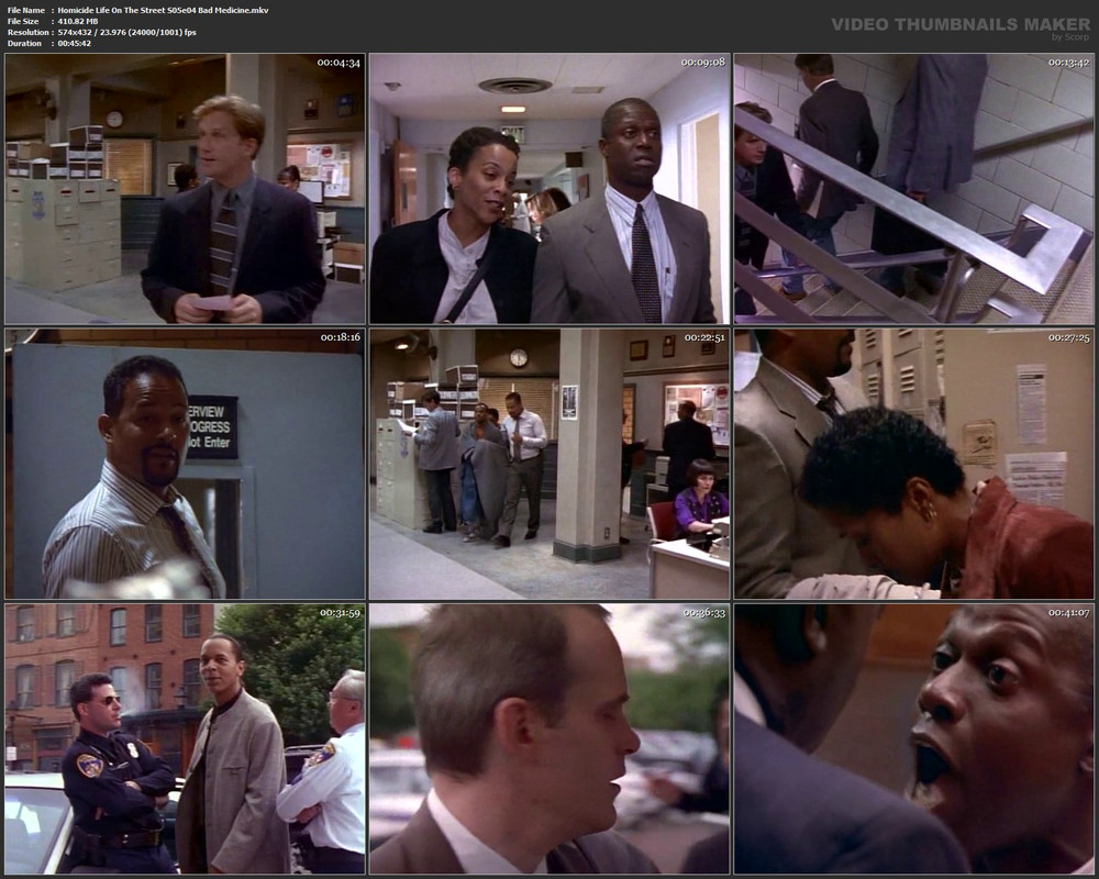 Homicide Life On The Street S05e04 Bad Medicine.mkv
