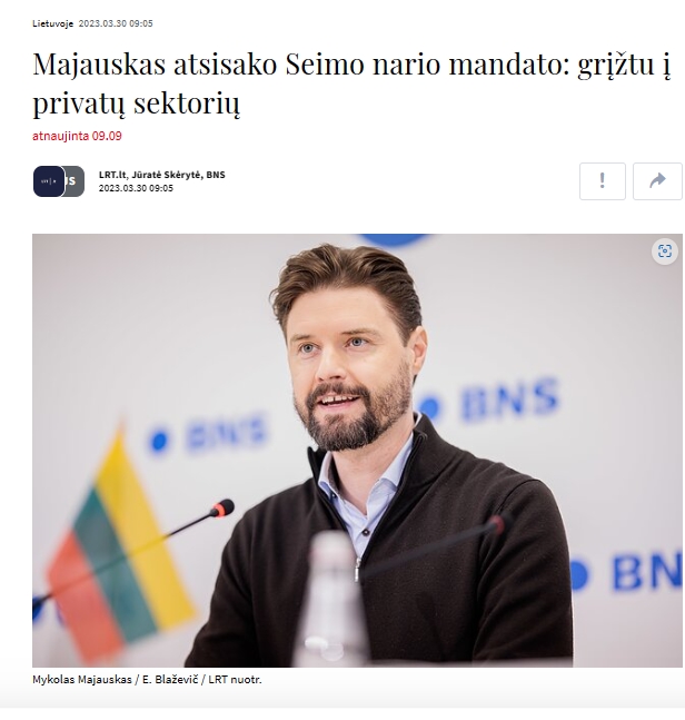 Algimantas Rusteika: Tęsiasi žiurkių bėgimas iš skęstančio laivo