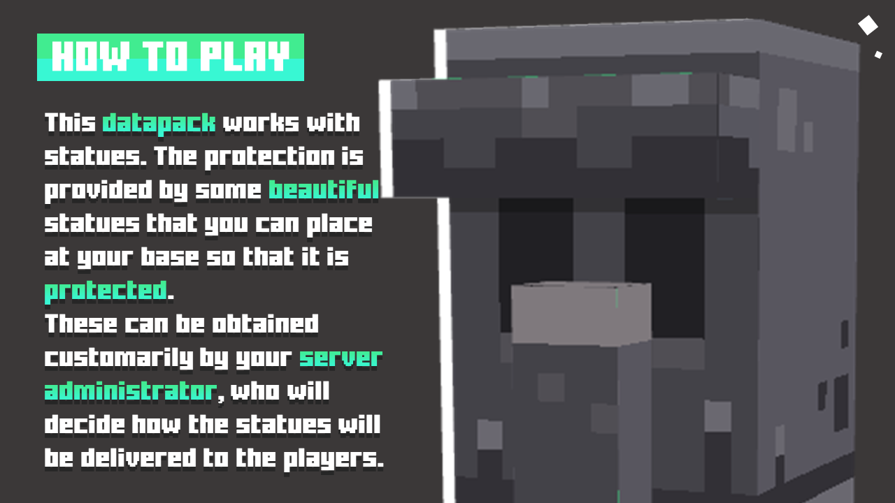 Protection | Protect your bases from intruders! Minecraft Data Pack