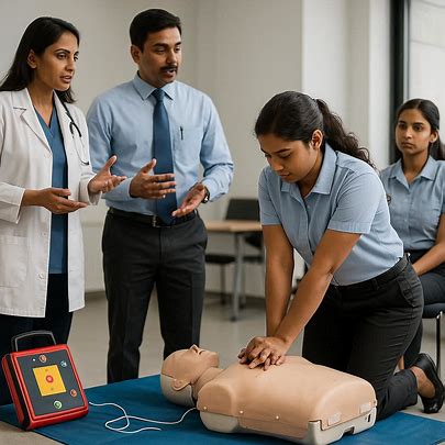 First Aid CPR AED Training