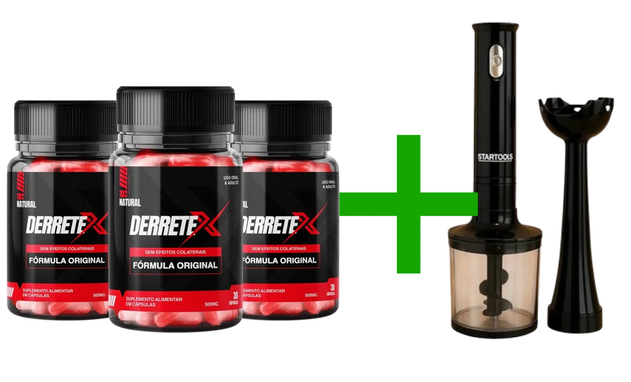 Derretex Kit com Brinde Misturador