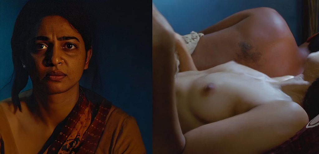 Radhika Apte - Hot Scenes Compilation - Sister Midnight (2024)