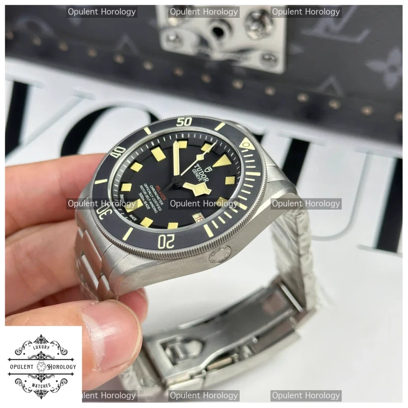 Tudor Pelagos LHD Replica - 42mm Titanium Masterpiece with Left-Hand Crown