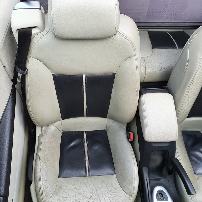 Saab 9-3 - leren stoelen-1